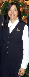 Nannette in uniform