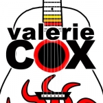 Val Cox White Guitar