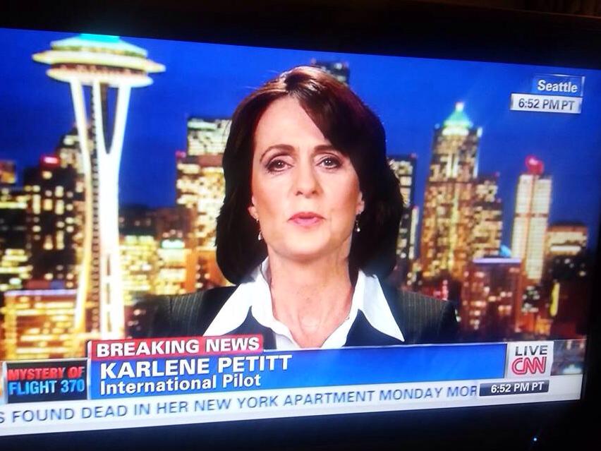 Karlene Petitt on CNN